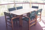 1.8 x .900m Table Miarri Chairs